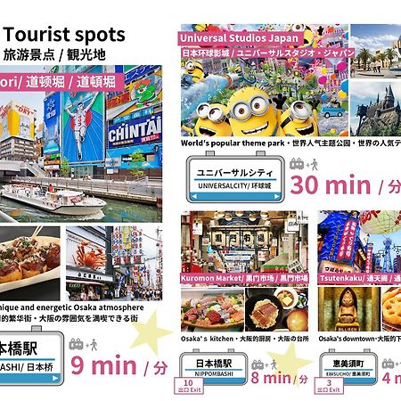 Bijou Suites Vivre 오사카 외부 사진